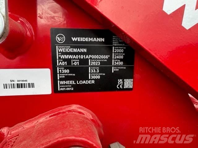 Weidemann 1390 Pás carregadoras de rodas
