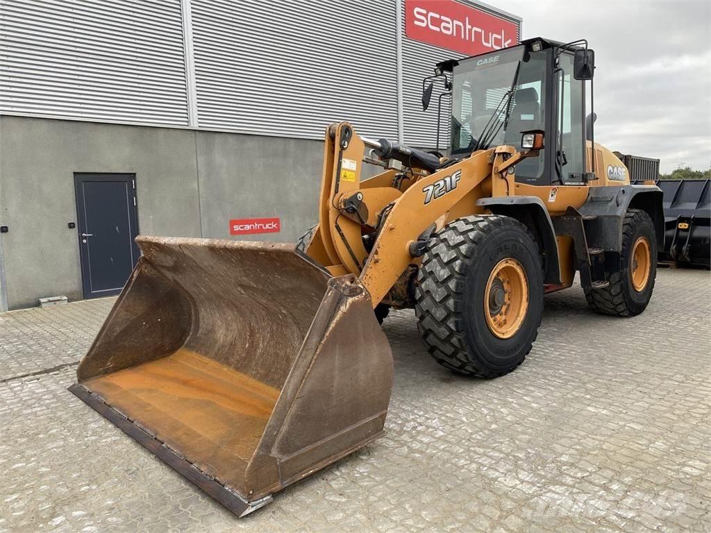 CASE 721F Pás carregadoras de rodas