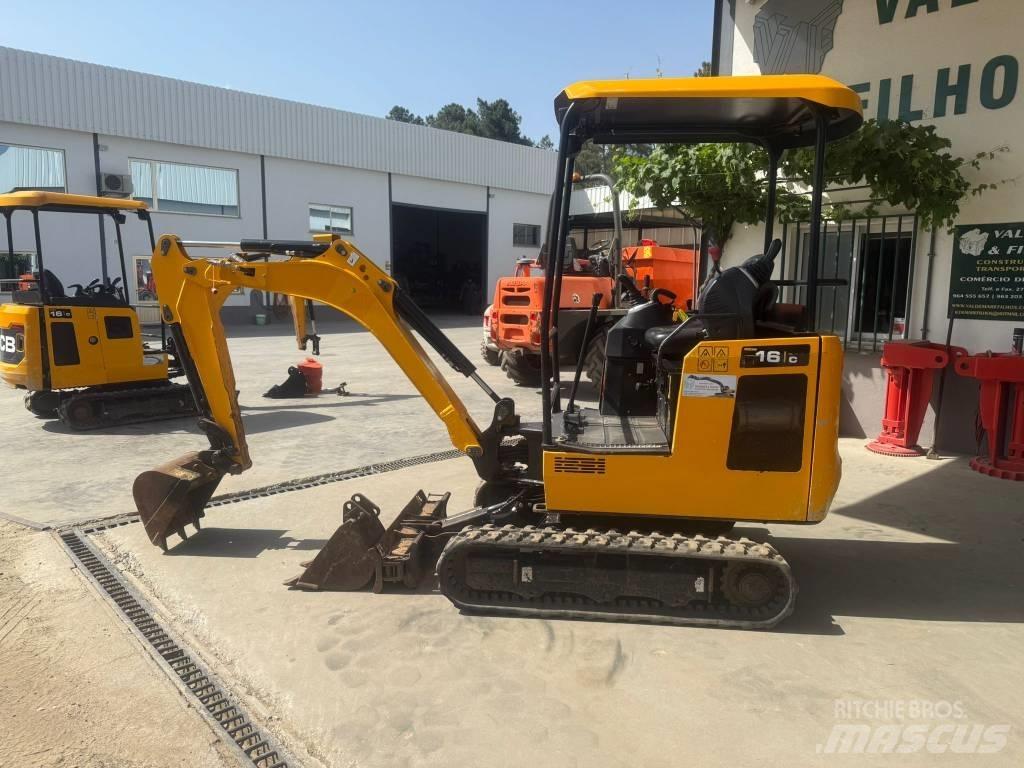 JCB 16 C-1, 740h Mini Escavadoras <7t