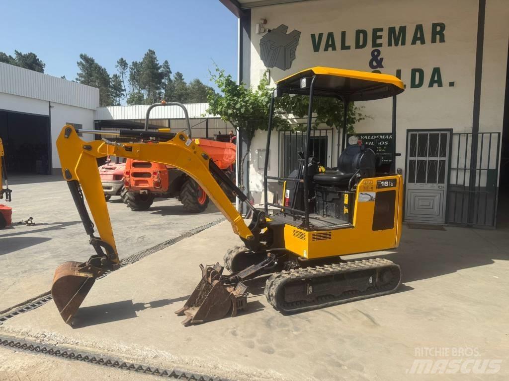 JCB 16 C-1, 740h Mini Escavadoras <7t