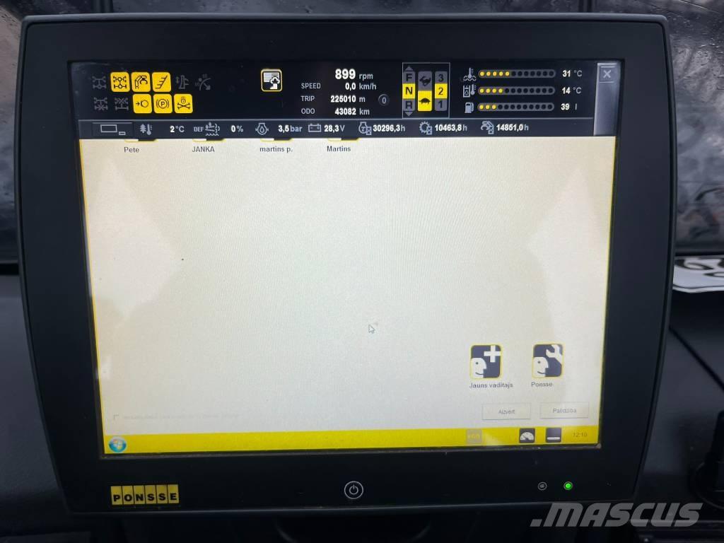 Ponsse Buffalo 8W Forwarders florestais