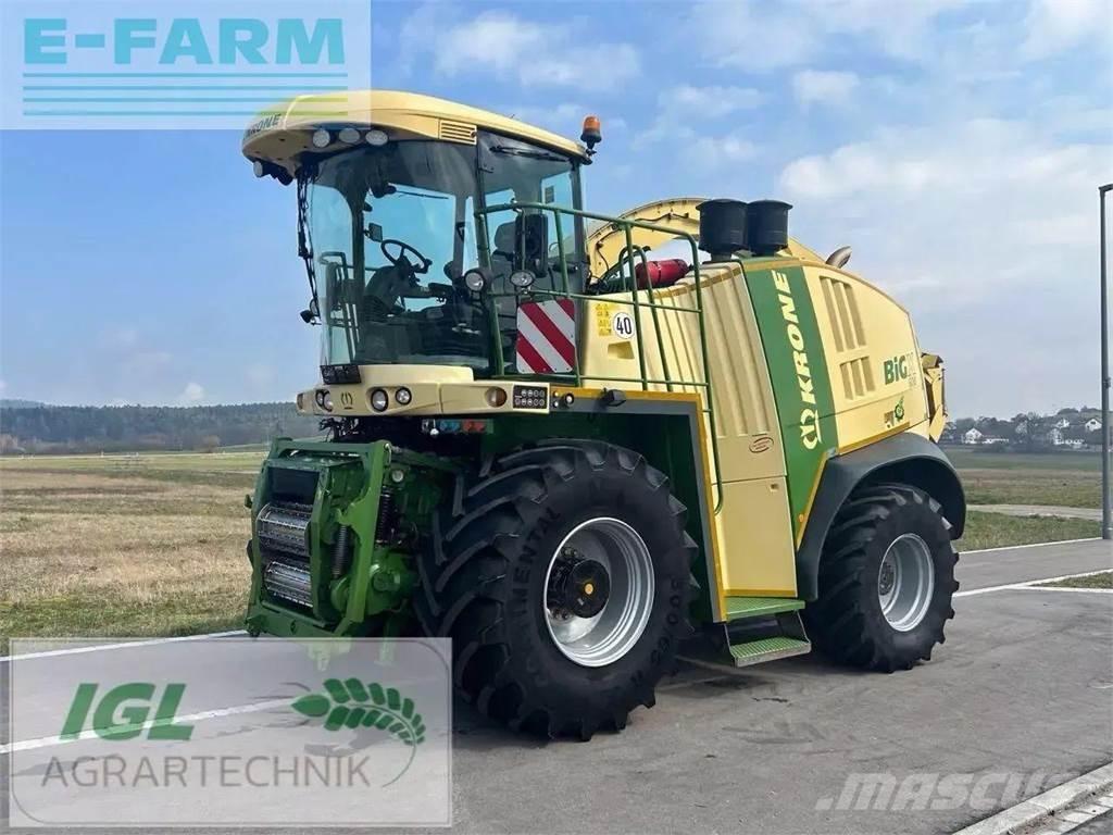 Krone big x 600 i Forrageiras auto-propulsionadas