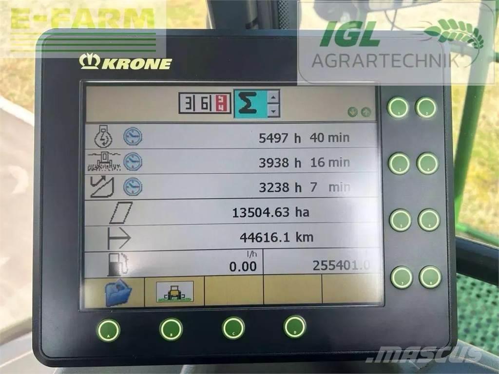 Krone big x 600 i Forrageiras auto-propulsionadas