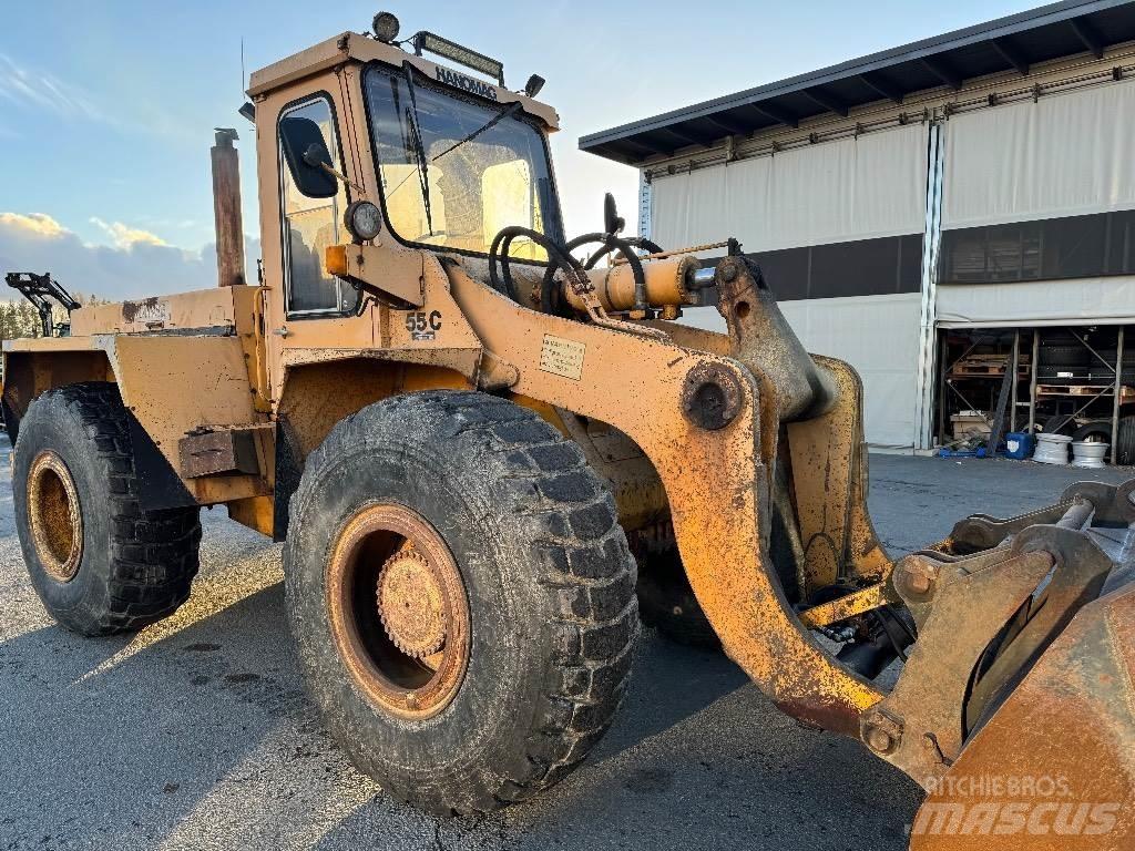 Hanomag 55C SUPER Pás carregadoras de rodas
