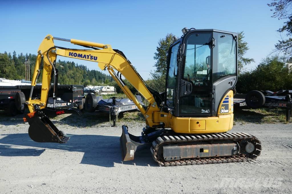 Komatsu PC30MR-5 Mini Escavadoras <7t