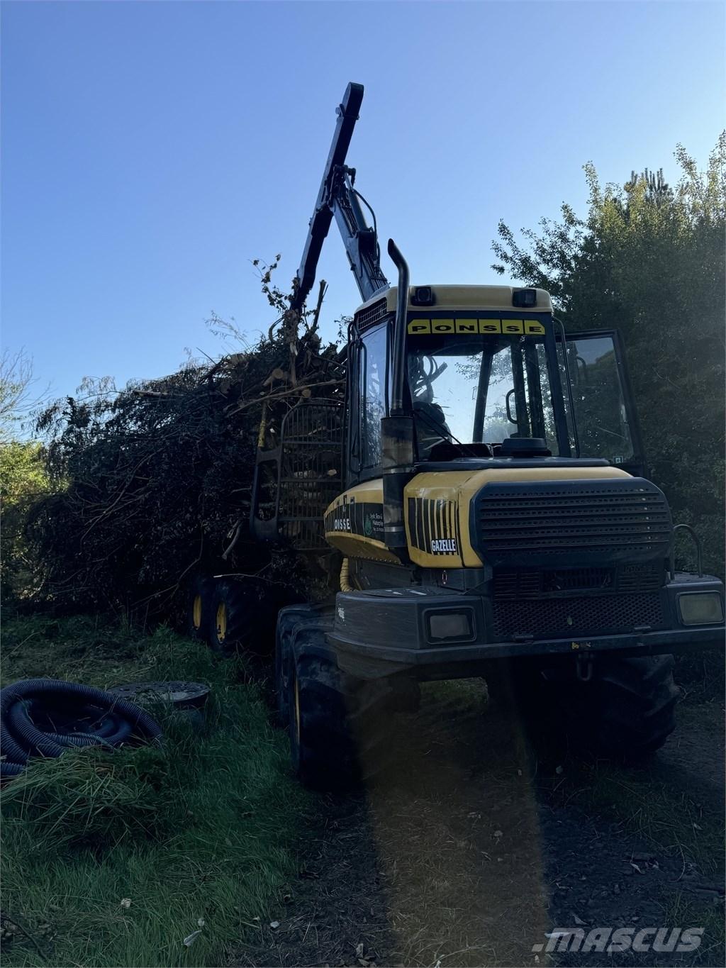 Ponsse Gazelle Forwarders florestais