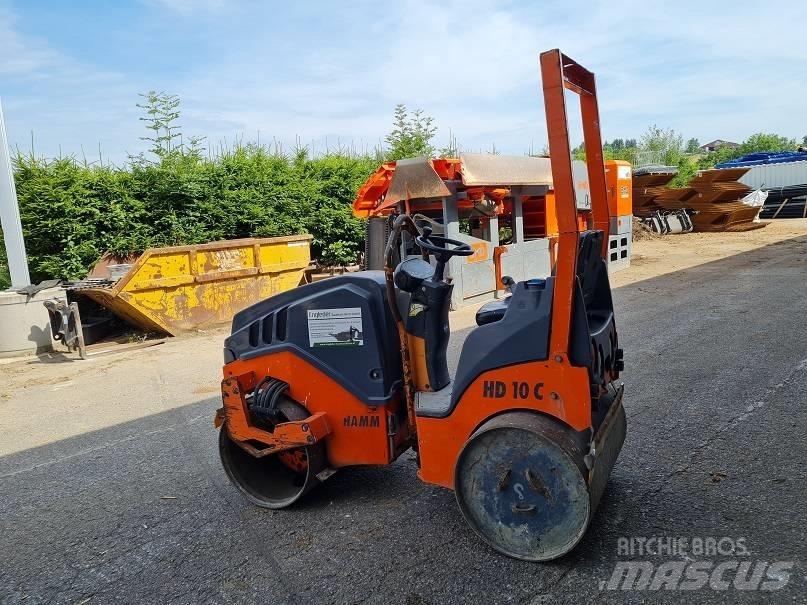 Hamm HD 10 C W Cilindros Compactadores tandem