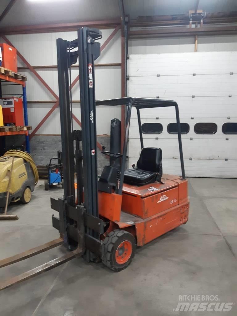 Linde E 16 Empilhadores eléctricos