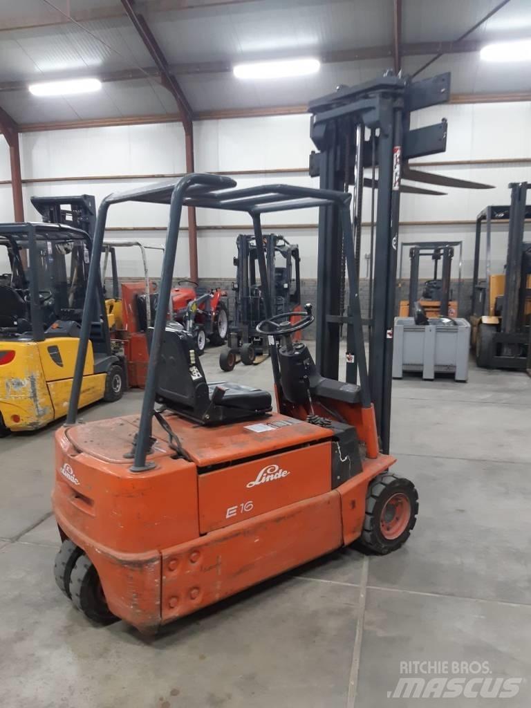 Linde E 16 Empilhadores eléctricos