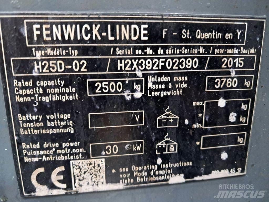 Linde H25D-02 Empilhadores Diesel