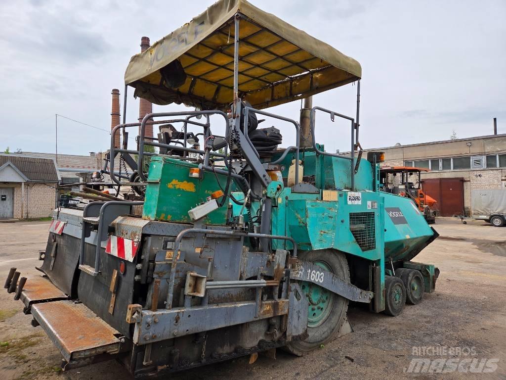 Vögele Super 1603 Pavimentadoras de asfalto