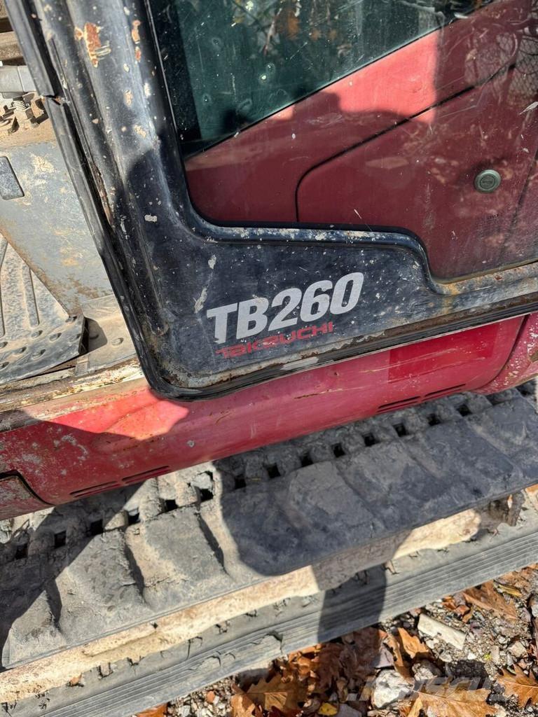Takeuchi TB260 Mini Escavadoras <7t