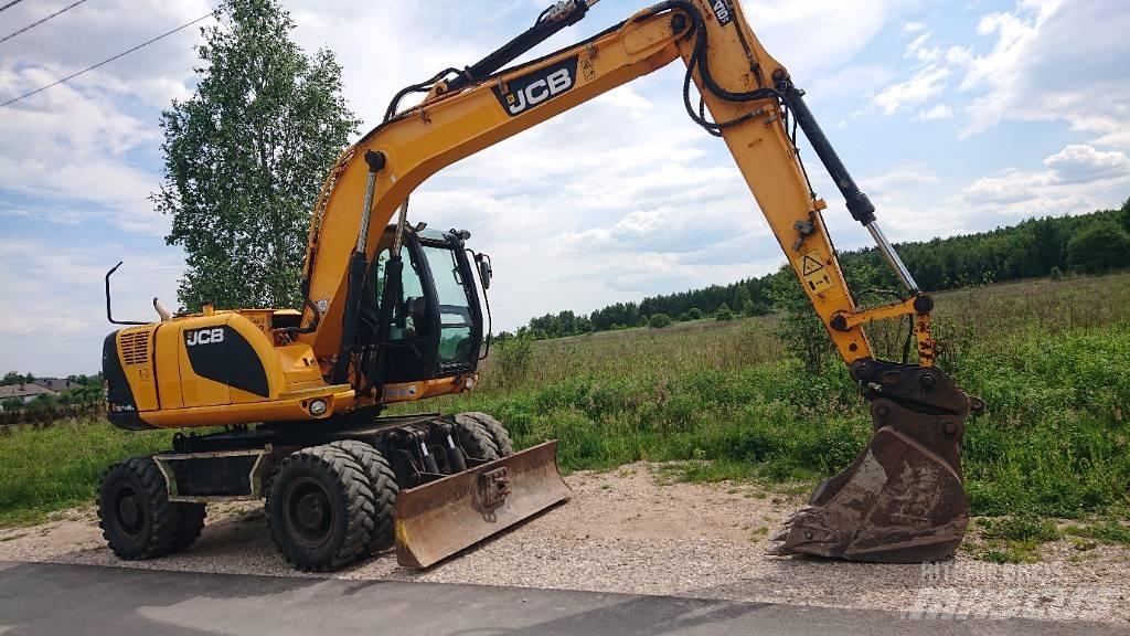 JCB JS 145 W Escavadoras de rodas