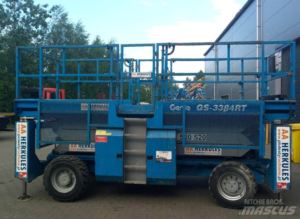Genie 3384 RT Elevadores de tesoura