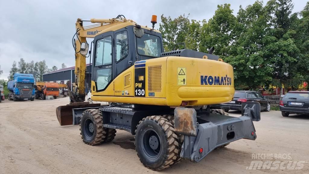 Komatsu PW 130-7K Escavadoras de rodas