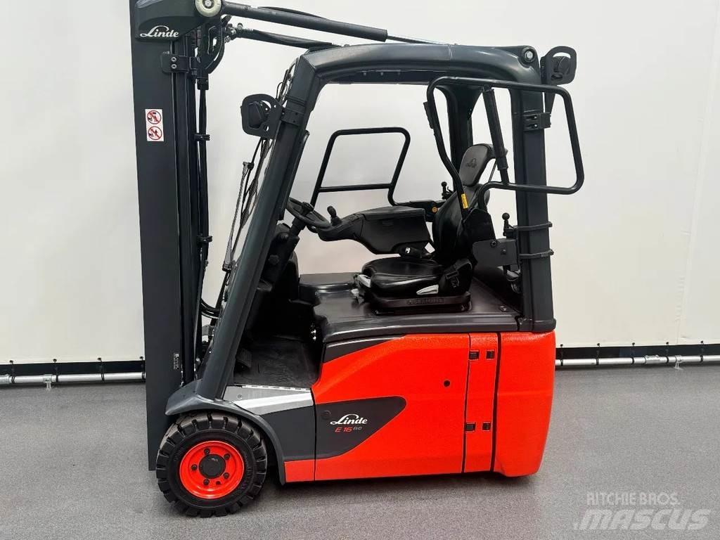 Linde 386 E 16-02 Empilhadores eléctricos