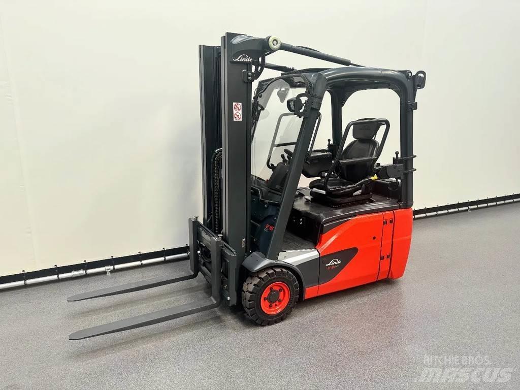 Linde 386 E 16-02 Empilhadores eléctricos