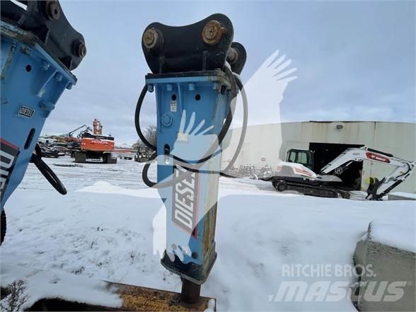  DIESEL DE120 Martelos Hidráulicos