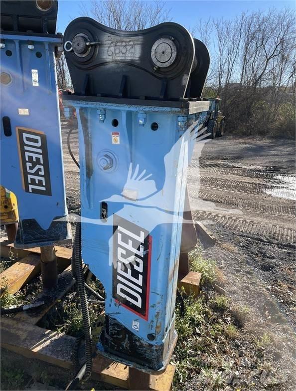  DIESEL DE200 Martelos Hidráulicos