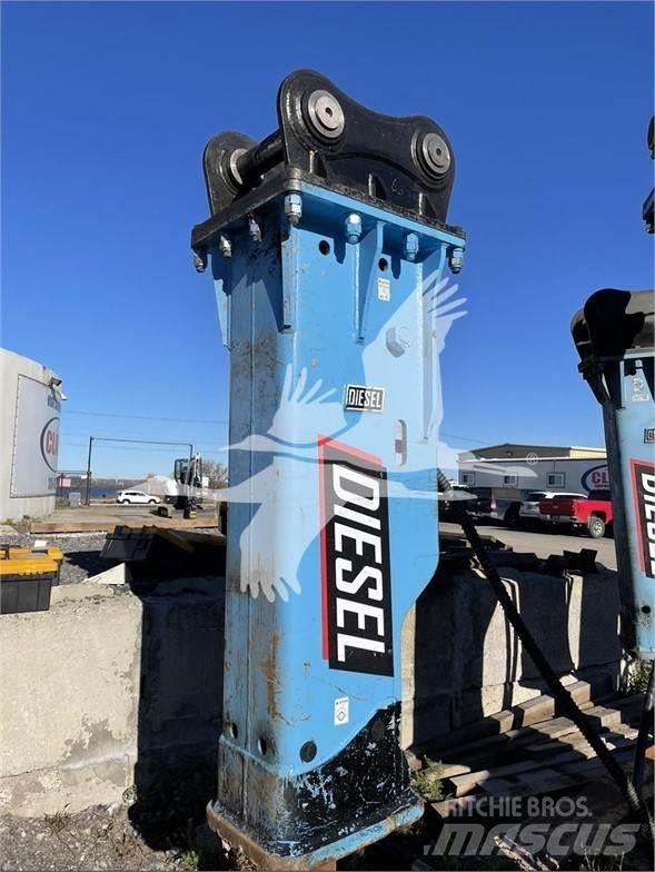  DIESEL DE200 Martelos Hidráulicos
