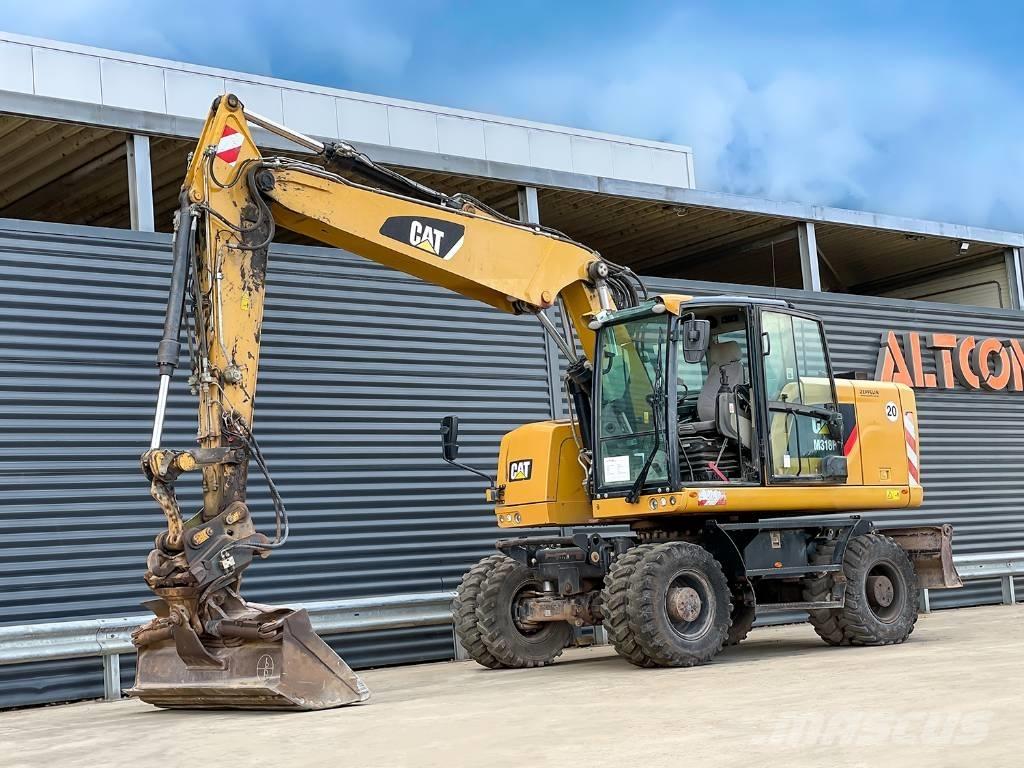 CAT M318F Escavadoras de rodas