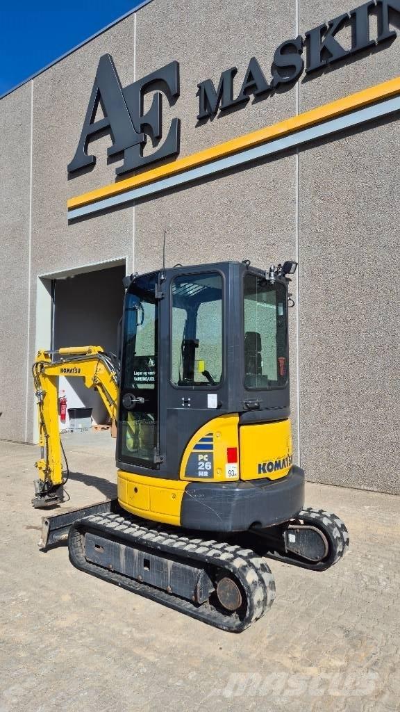 Komatsu PC 26 MR-3 Mini Escavadoras <7t