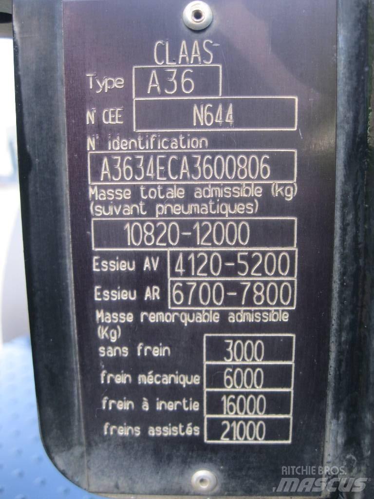 CLAAS Arion 650 CIS Tratores Agrícolas usados