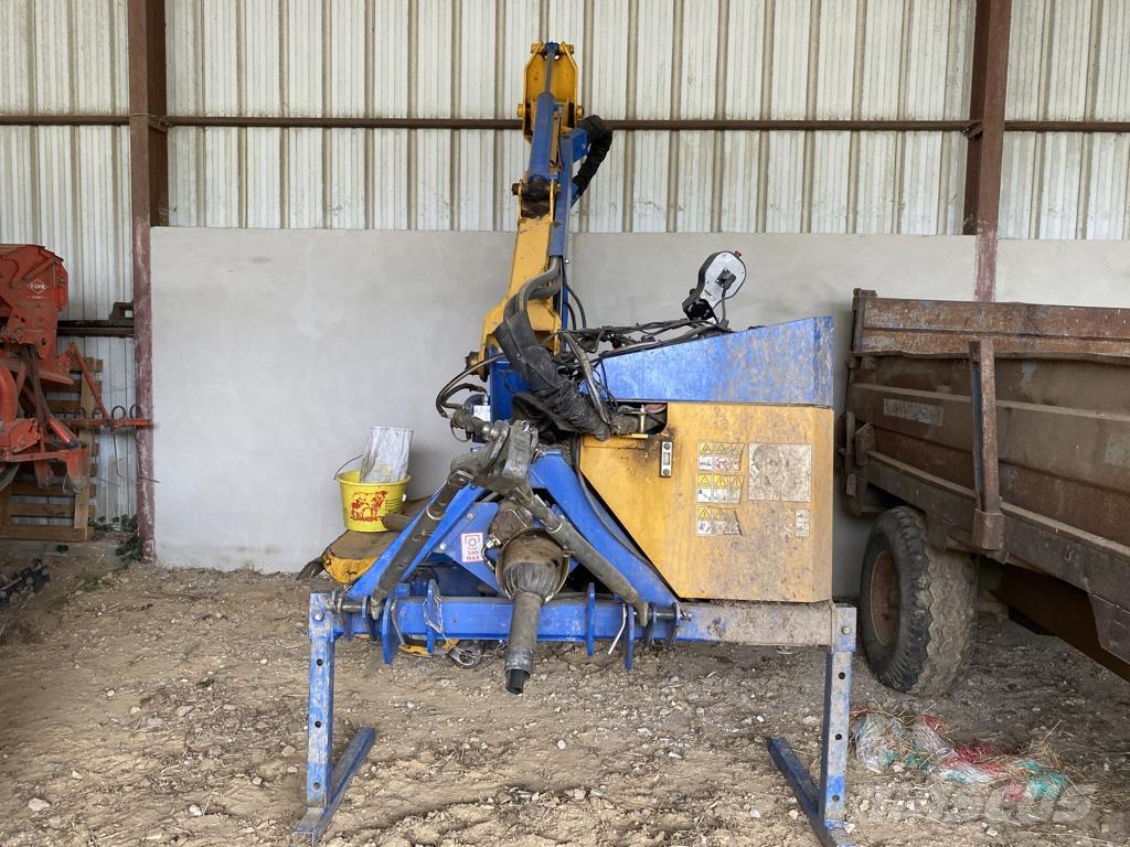 Bomford BQ500 Corta-Relvas montadas e arrastadas