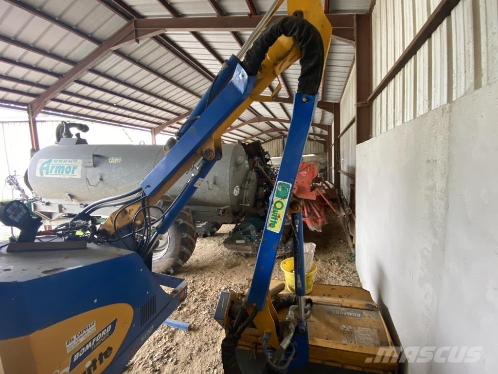 Bomford BQ500 Corta-Relvas montadas e arrastadas