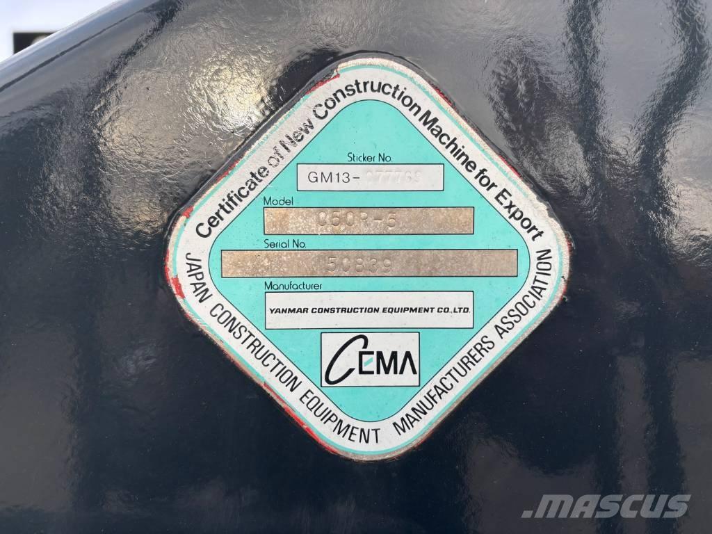 Yanmar C 50 R-5 Dumpers de lagartas