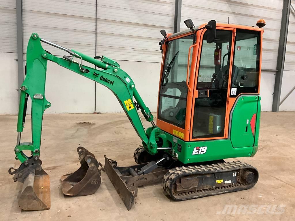 Bobcat E 19 Mini Escavadoras <7t