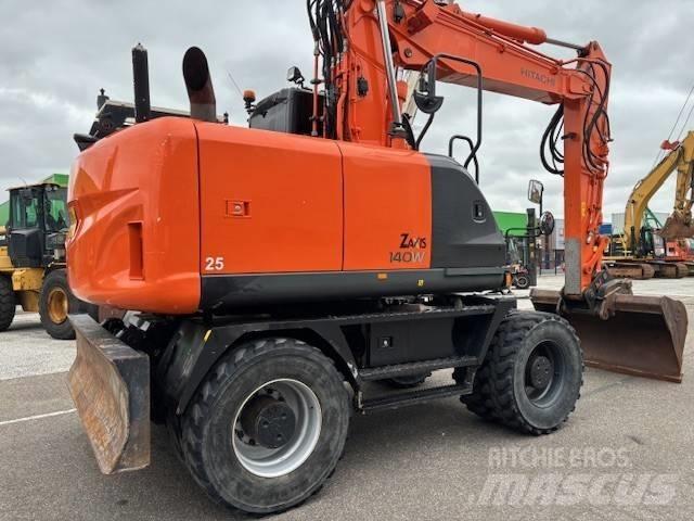 Hitachi ZX 140 W-5 Escavadoras de rodas