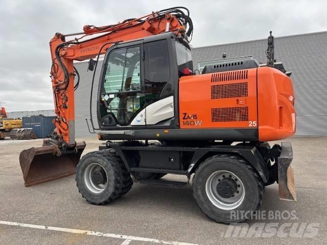 Hitachi ZX 140 W-5 Escavadoras de rodas