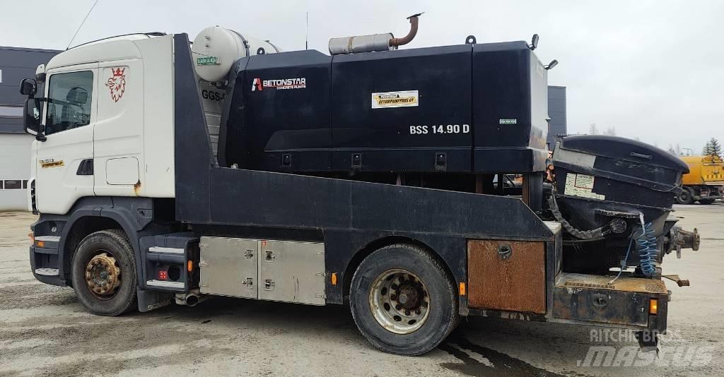 Scania R Camiões bomba Betão