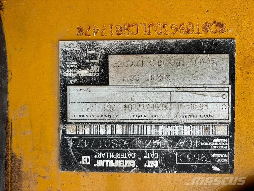 CAT 963 D Pás Carregadoras de rastos