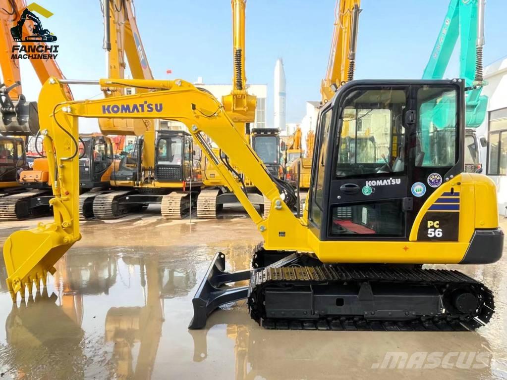 Komatsu Pc56 Mini Escavadoras <7t