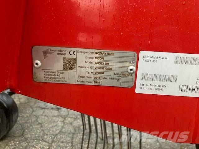 Vicon Andex 394 Gadanheiras-fileiras