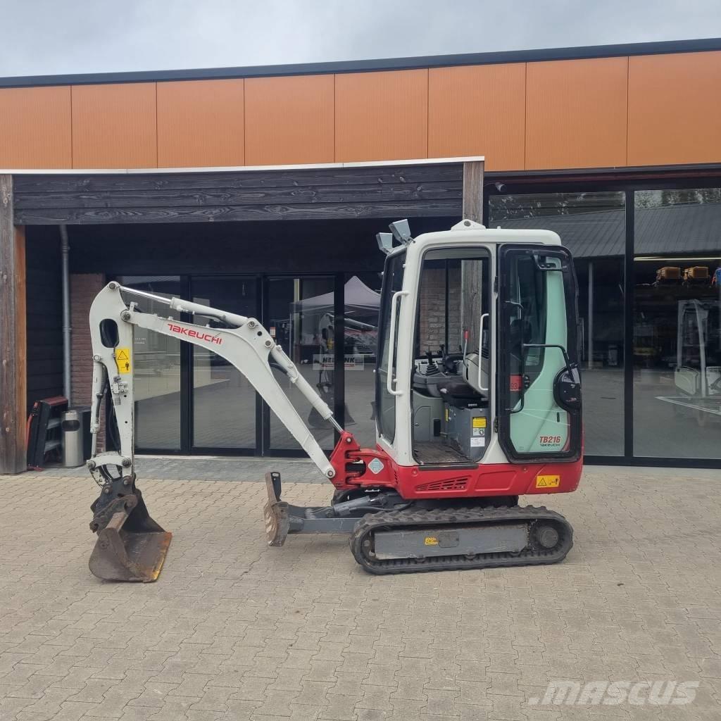Takeuchi TB 216 Mini Escavadoras <7t