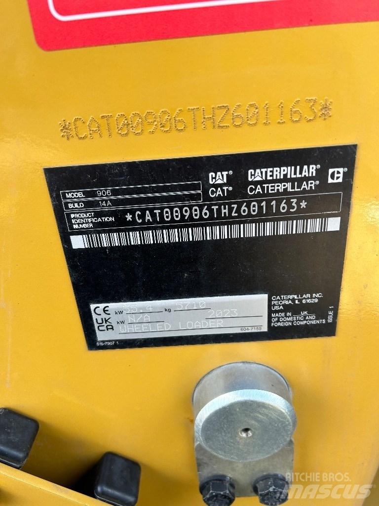 CAT 906 Pás carregadoras de rodas