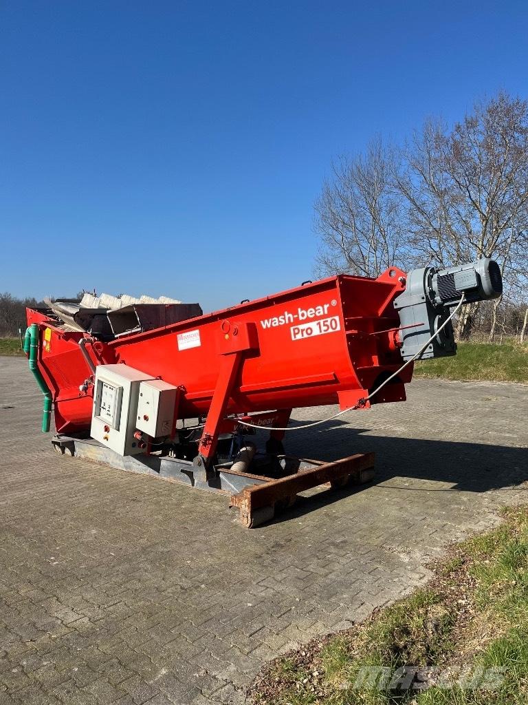  wash-bear pro 150 Equipamento de triagem