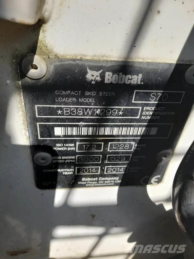 Bobcat S70 Carregadoras de direcção deslizante