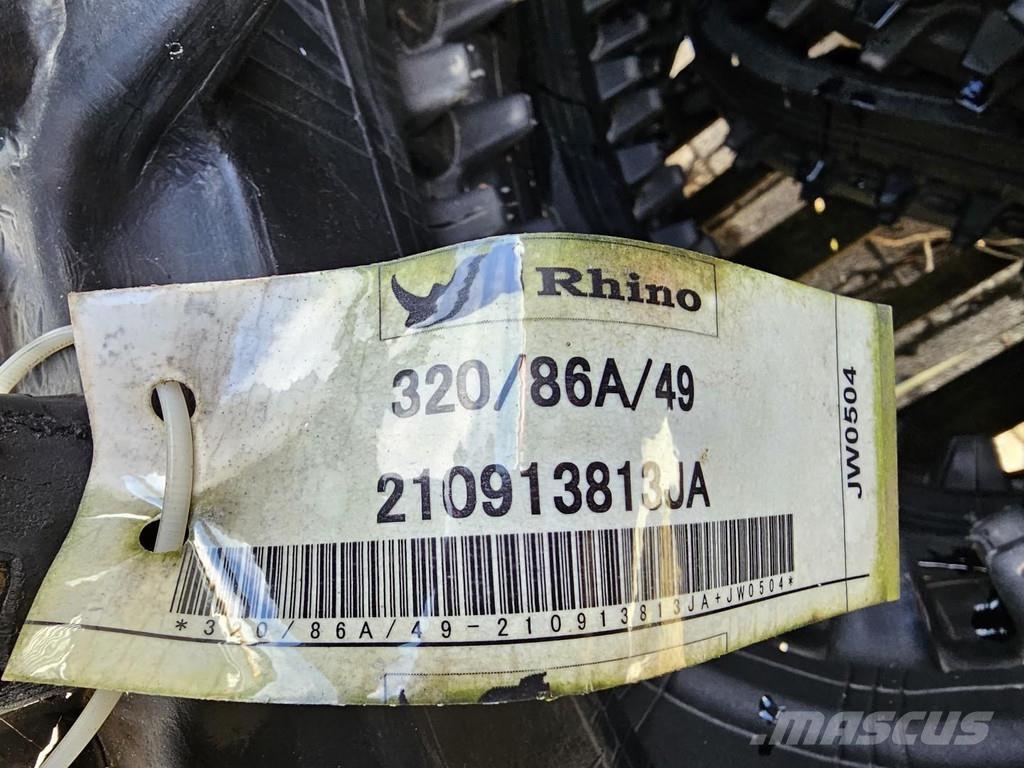 Bobcat T590 Tracks Pneus, Rodas e Jantes