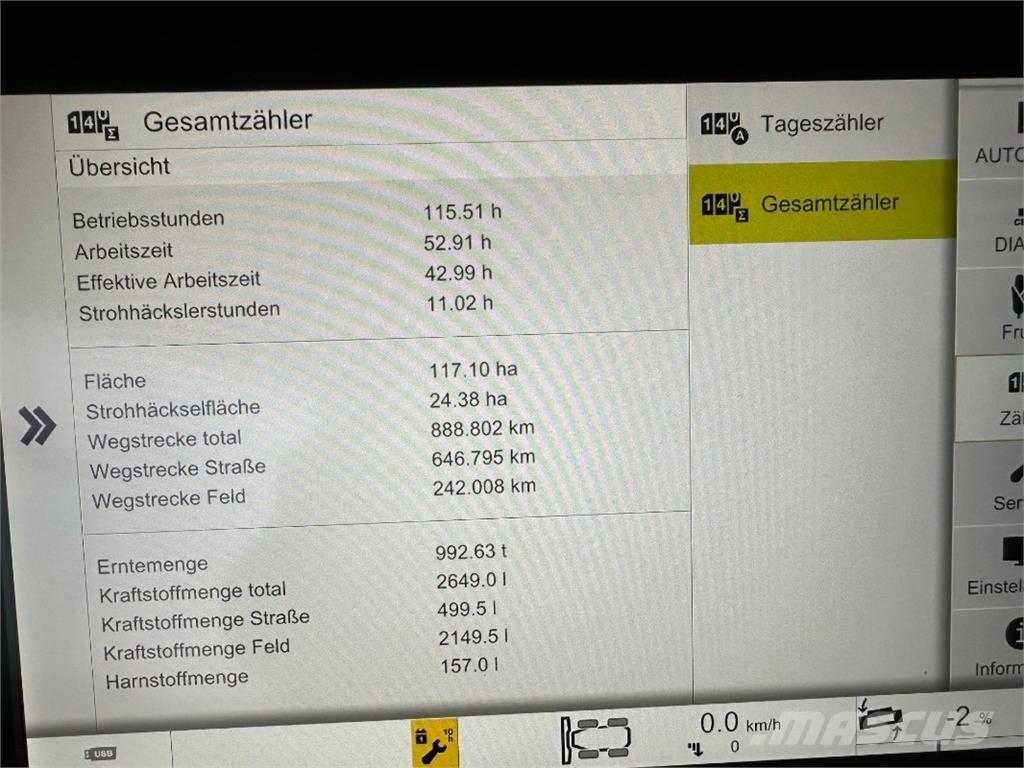 CLAAS Trion 660 Ceifeiras debulhadoras