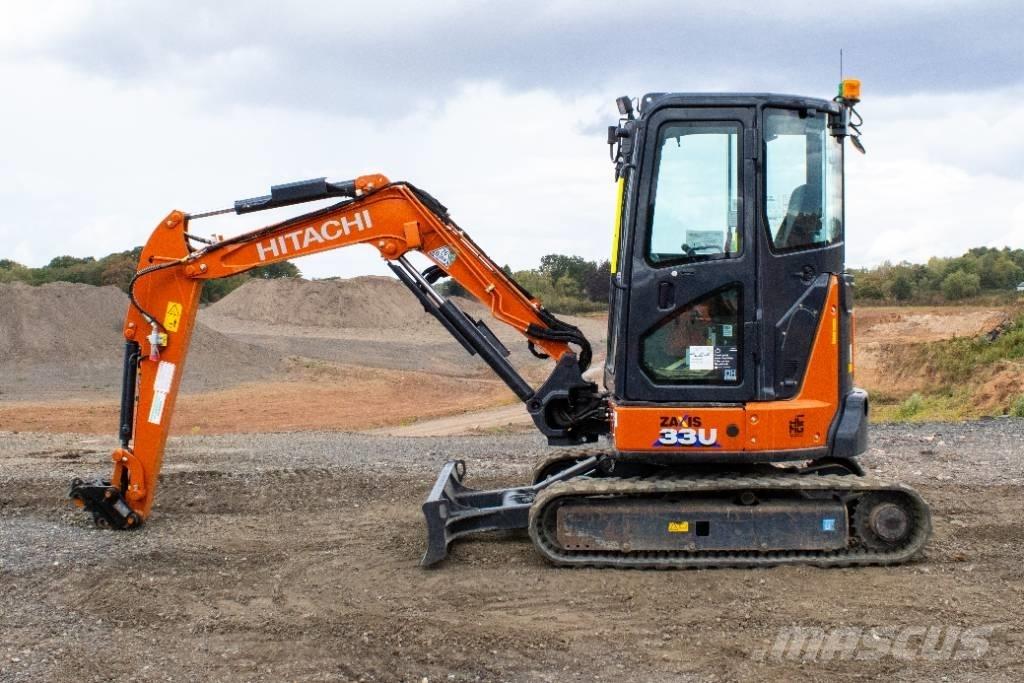 Hitachi ZX33U-6 Mini Escavadoras <7t