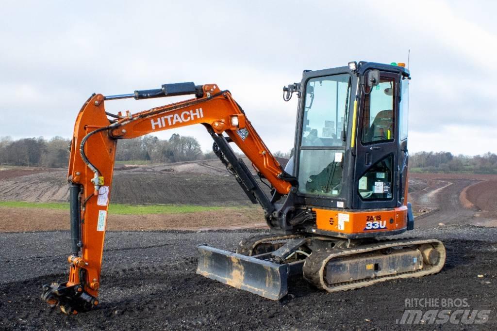 Hitachi ZX33U-6 Mini Escavadoras <7t