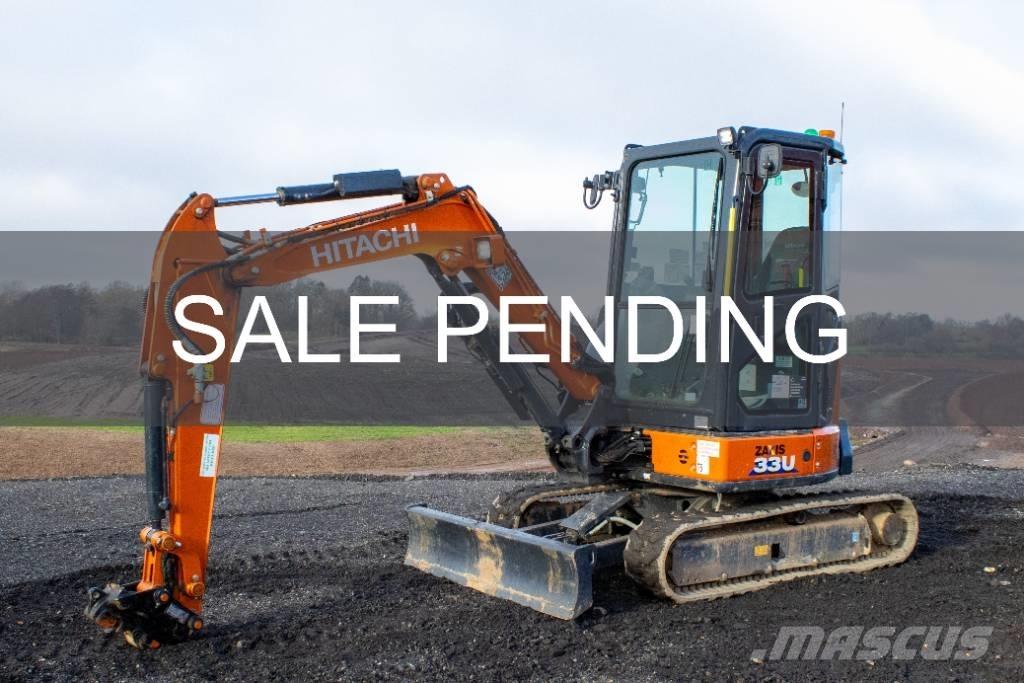 Hitachi ZX33U-6 Mini Escavadoras <7t