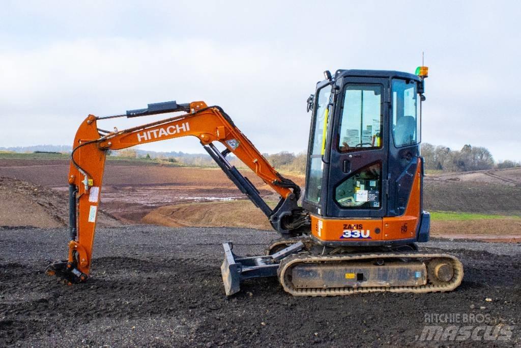 Hitachi ZX33U-6 Mini Escavadoras <7t