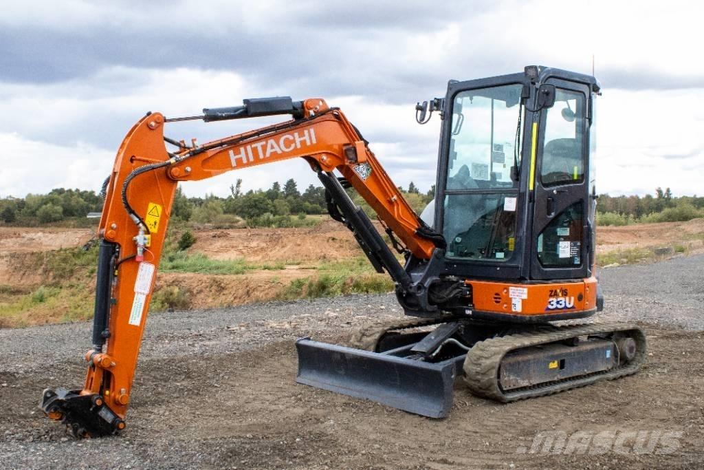 Hitachi ZX33U-6 Mini Escavadoras <7t