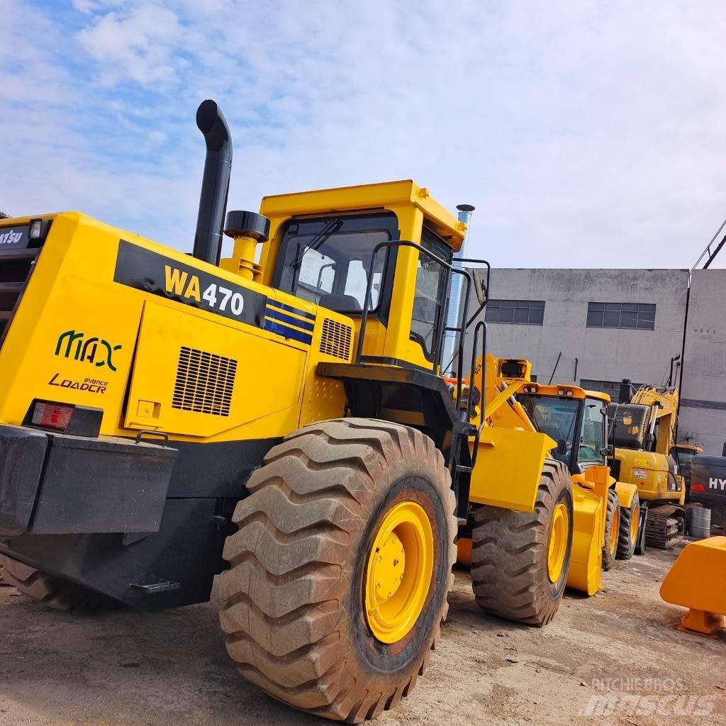 Komatsu WA 470-3 Pás carregadoras de rodas