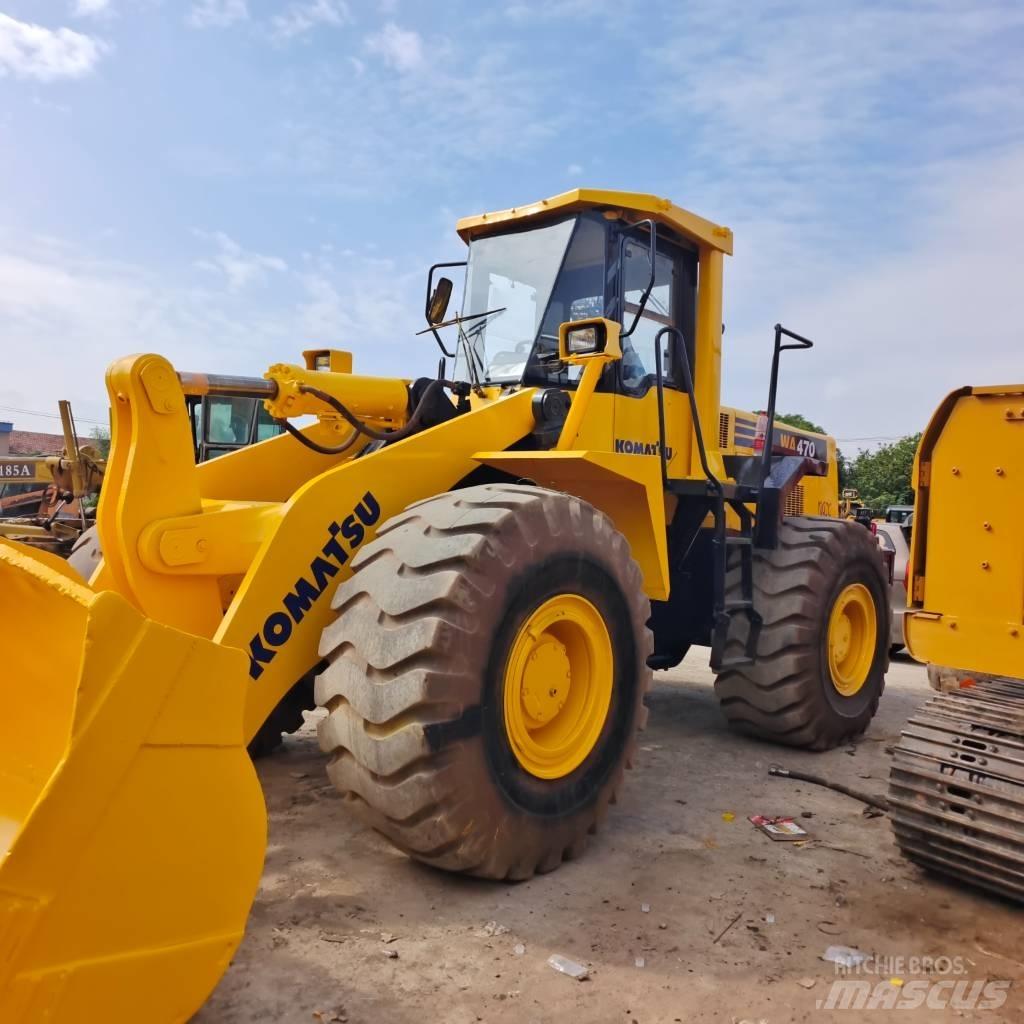 Komatsu WA 470-3 Pás carregadoras de rodas
